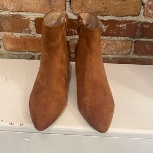 The Drop suede booties size 8.5 - gorgeous